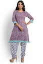 Hand Block Print Cotton Dress Material / Salwar Suit