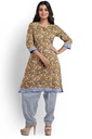 Hand Block Print Cotton Dress Material / Salwar Suit