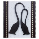 Handcrafted Duck Set Wooden Frame Wall Hanging