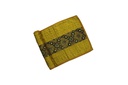 Handmade Tagai Embroidered Ajrakh Mashru Silk Table Placemats with Runner