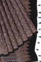 Hand Block Print Modal Silk Saree