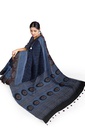 Hand Block Print Modal Silk Saree