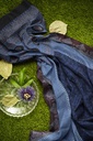Hand Block Print Modal Silk Saree