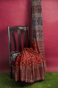 Hand Block Print Modal Silk Saree