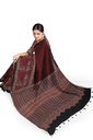 Hand Block Print Modal Silk Saree