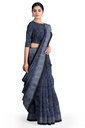 Hand Block Print Modal Silk Saree