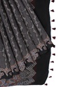 Hand Block Print Modal Silk Saree