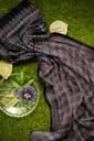 Hand Block Print Modal Silk Saree