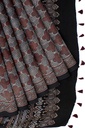 Hand Block Print Modal Silk Saree