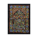 Multicolor Hand Embroidered Patch with Mirror Work