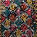 Multicolor Hand Embroidered Patch with Mirror Work