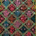 Multicolor Hand Embroidered Patch with Mirror Work
