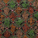 Multicolor Hand Embroidered Patch with Mirror Work