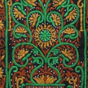 Multicolor Hand Embroidered Patch with Mirror Work