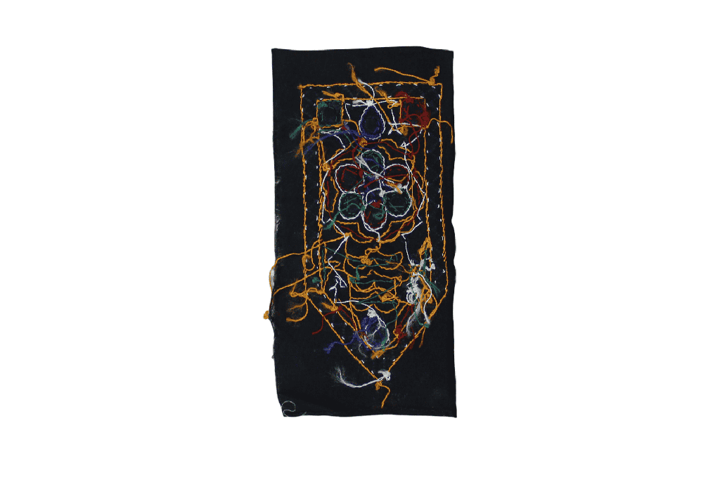 Multicolor Hand Embroidered Patch with Mirror Work