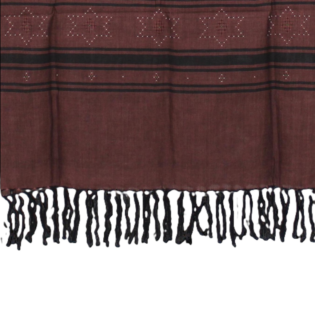 Handwoven Cotton Tangaliya Stole