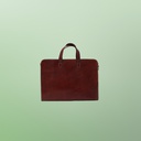 Handcrafted Hand Embroidery Leather Laptop Bag / Office Bag