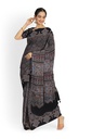 Hand Block Print Modal Silk Saree
