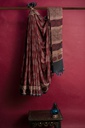 Hand Block Print Modal Silk Saree