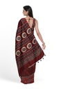 Hand Block Print Modal Silk Saree