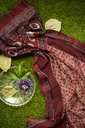 Hand Block Print Modal Silk Saree