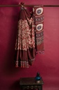 Hand Block Print Modal Silk Saree