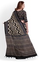 Hand Block Print Modal Silk Saree