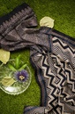 Hand Block Print Modal Silk Saree