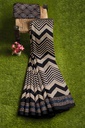 Hand Block Print Modal Silk Saree