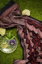 Hand Block Print Modal Silk Saree