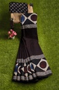Hand Block Print Modal Silk Saree