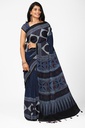 Hand Block Print Modal Silk Saree