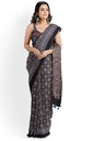 Hand Block Print Modal Silk Saree