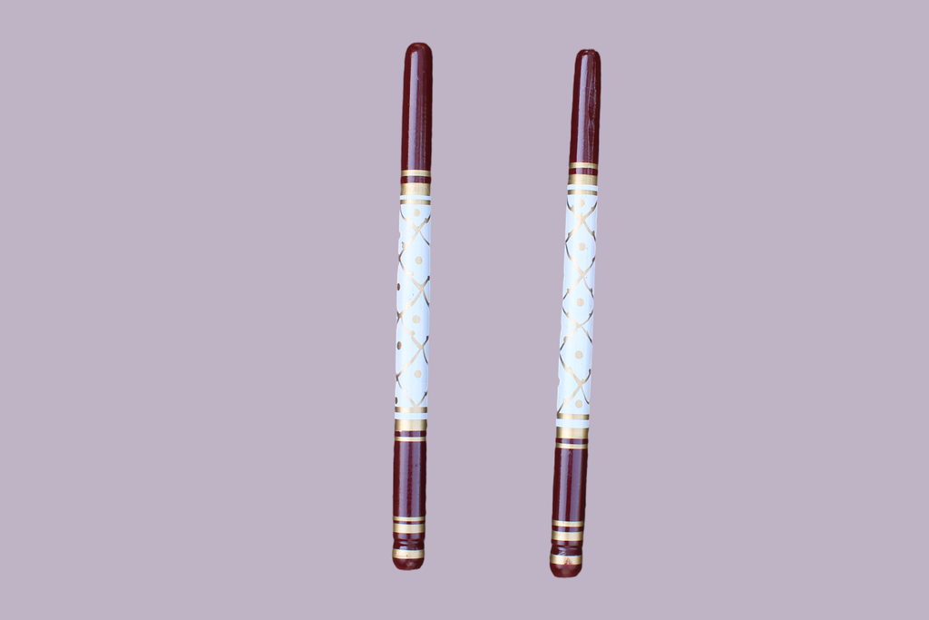 Handmade Wooden Sankheda Dandiya Stick