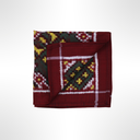 Handloom Double Ikat Patola Pocket Square