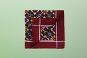 Handloom Double Ikat Patola Pocket Square