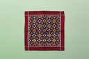 Handloom Double Ikat Patola Pocket Square