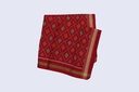 Handloom Single Ikat Patola Pocket Square