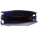 Handstitched Leather Bag with Thread Work