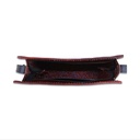Handstitched Leather Bag with Thread Work