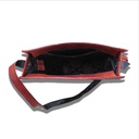 Handstitched Leather Bag with Thread Work