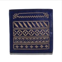 Handstitched Leather Bag with Thread Work