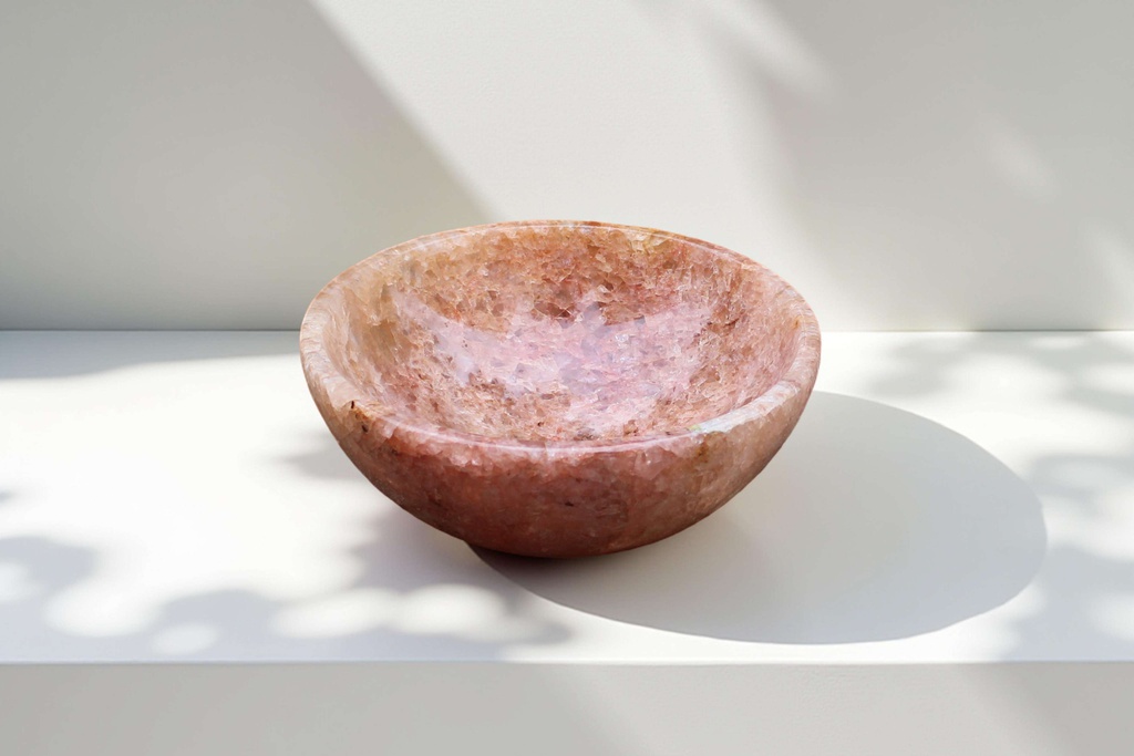 Handcrafted Natural Agate Stone Bowl
