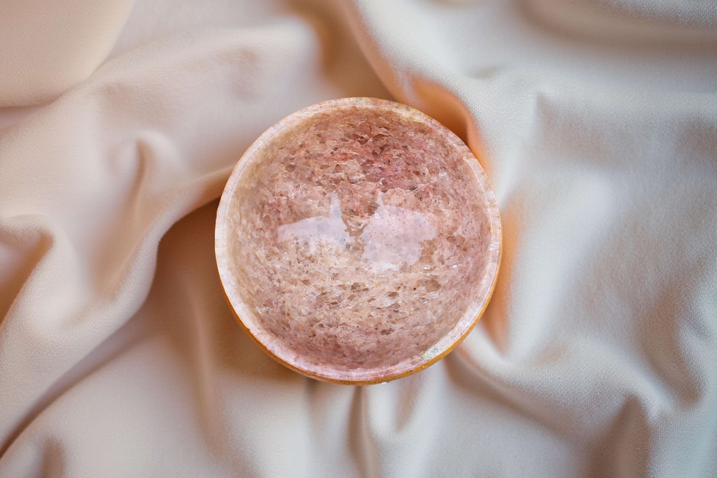 Handcrafted Natural Agate Stone Bowl