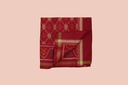 Handloom Single Ikat Patola Pocket Square