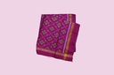 Handloom Single Ikat Patola Pocket Square