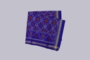 Handloom Single Ikat Patola Pocket Square