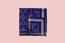Handloom Single Ikat Patola Pocket Square