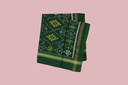 Handloom Single Ikat Patola Pocket Square