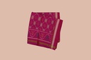 Handloom Single Ikat Patola Pocket Square